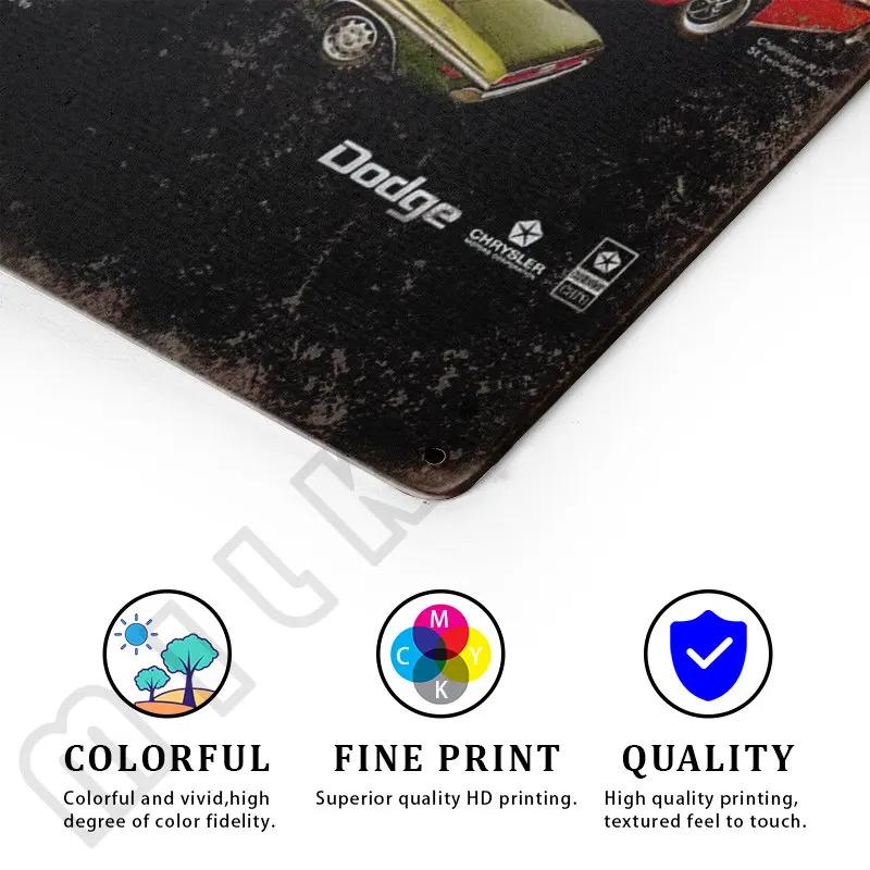 Dodge RAM Nur Parken Metall Blechschilder, Retro Poster für Zuhause Schlafzimmer Garage Bar Club Vintage Wandkunst Dekor