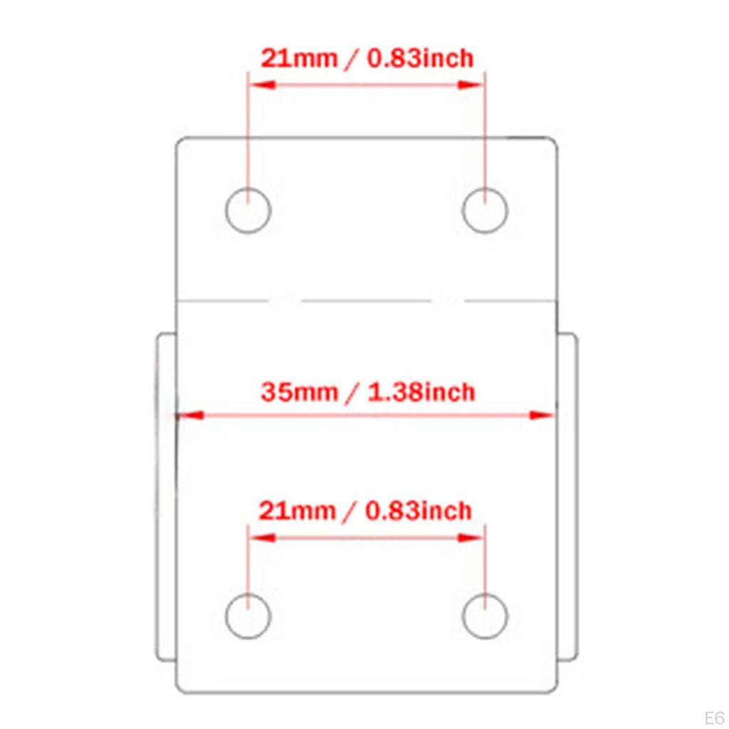 2 kusy Boční háčky na boxy Háček pro upevnění brašen Robustní náhradní díly Motocyklová brašna na nářadí Kufřík Taška na kufr DIY