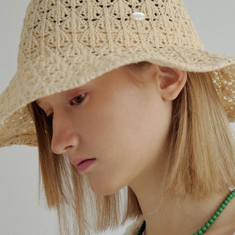 

Панама Marchen Cliff wave_3 цвета moca brown