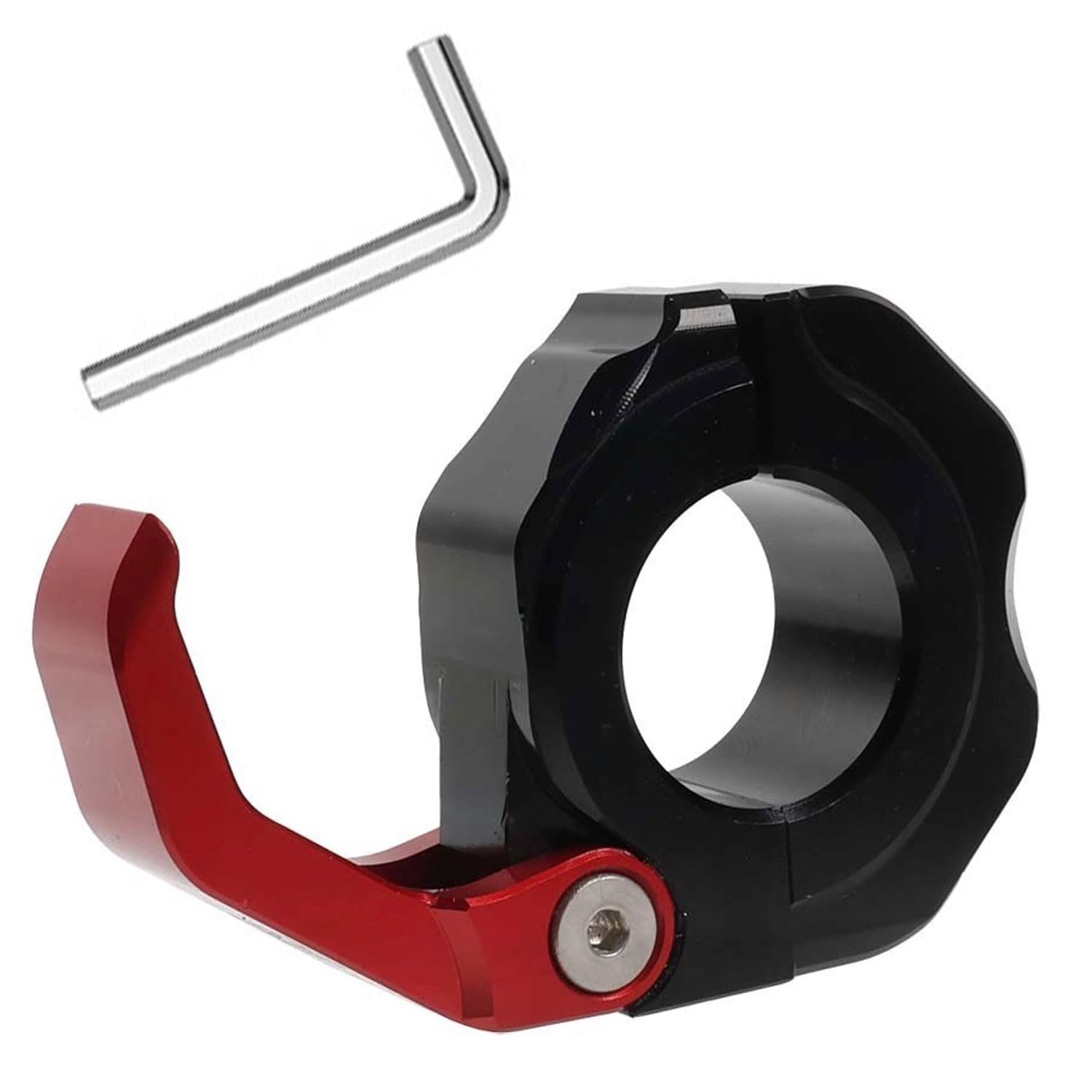 XuJJJJunB Bike Convenience Store Hook, Diameter 20mm-22mm, Load Capacity 50kg, красный