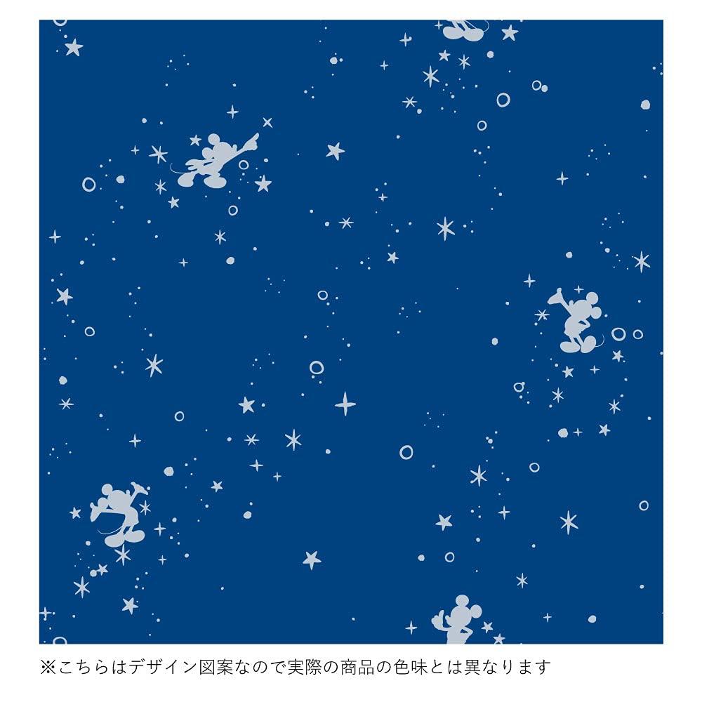 Disney Mickey Foil Print Sparkly Blackout and Curtains and Lace Set of 100 x 200 cm Second-Class Heat-Shielding Curtains, 4, (SB-579-D/SB-580-D)