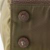 Prada Logo Embossing Handbag Tote Bag Brown Calfskin/Nylon Unisex Used