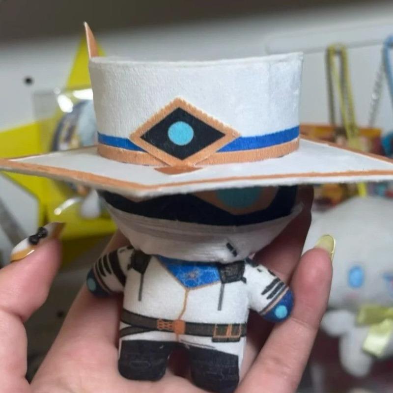 New Game Valorant Plush Cypher Clove Adorable Neon Iso Skye Reyna Gekko Viper Sage Jett Omen Yoru Plushie 10cm Pendant Doll Gift