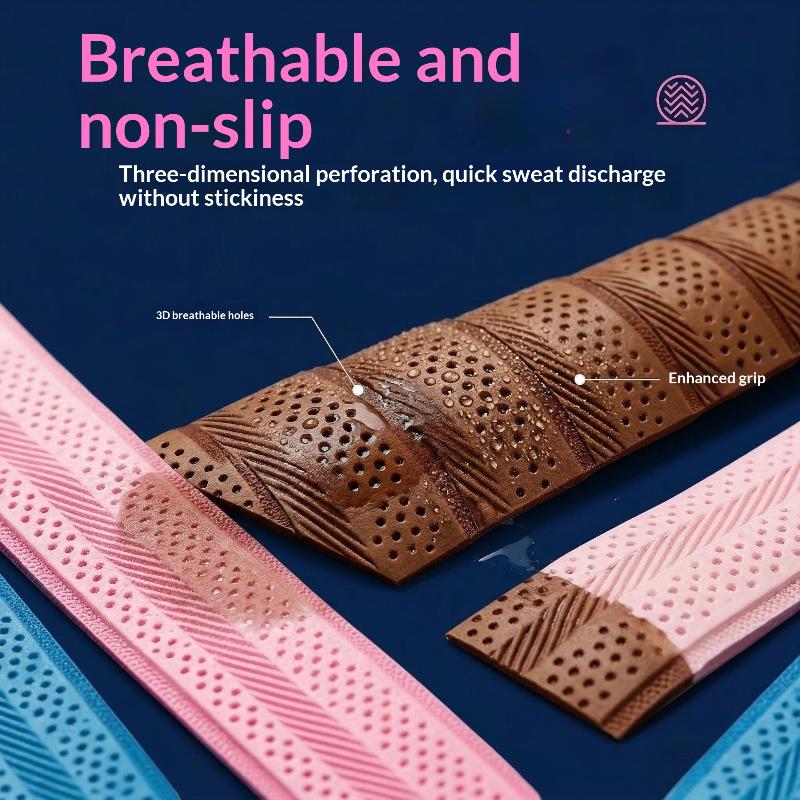 2Pcs Tennis Racket Overgrip Sweat Band Absorption Grip Pu Badminton Racket Handle Grip Tennis Griptape Padel Racket Grip