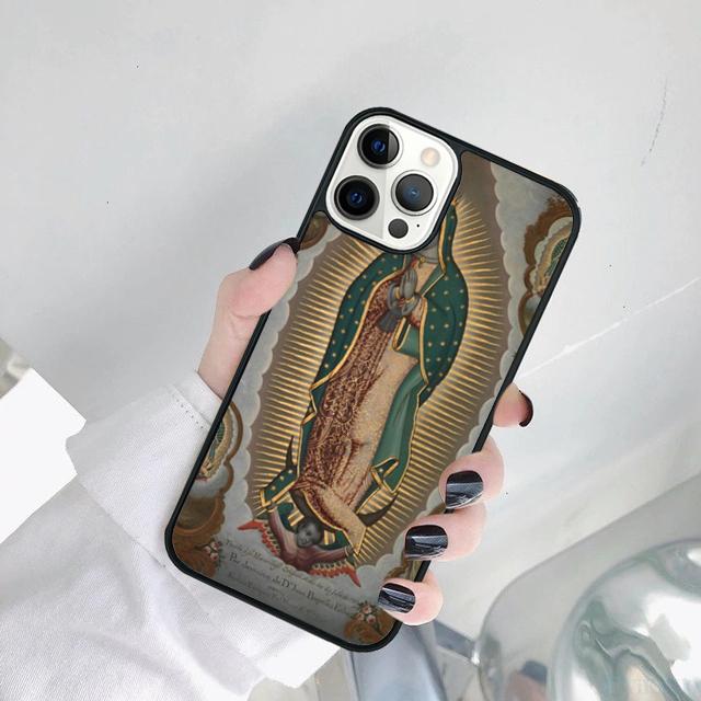 Guadalupe San Judas Phone Case Cover For iPhone 17 Air 15 Pro MAX 16 Plus 14 12 11 13 coque