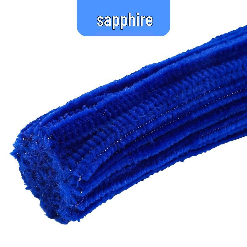 Handmade DIY Chenille Stem Fluff Flower Headband Ornament Material