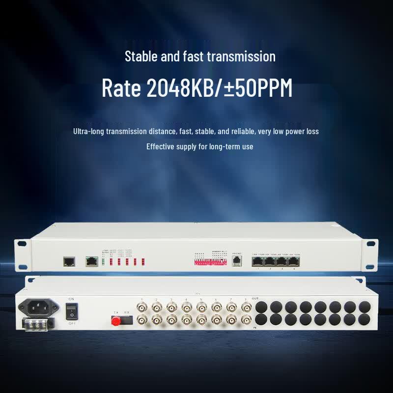 LIJIA Rack-mounted PDH Optical Transceiver