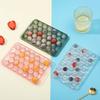 Ice Cube Mold Easy To Demould Convenient Cleaning Save Space with Lid Reused DIY Handmade 33 Spherical Ice Tray Juice Supply