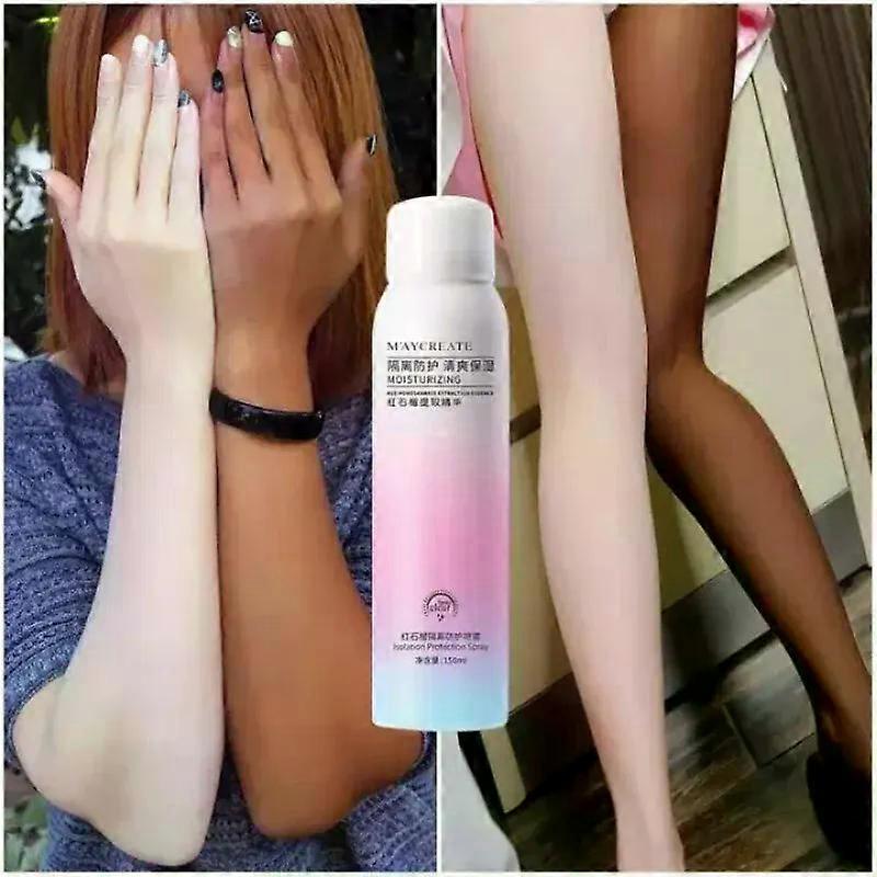 Red Pomegranate Whitening Essence Sunscreen Spray Waterproof Body Neck Moisturizing Hydrating Anti UV Protection For Skin Care