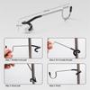 1PCS Camping Light Pole Hook Stainless Steel Pig Tail Storage Multifunctional Equipment S-shaped Double Hooks