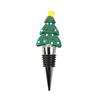 Christmas Wine Stopper  Snowman Bottle Stopper Christmas Decoration Reusable Wine Bottle Cover Gift For Xmas