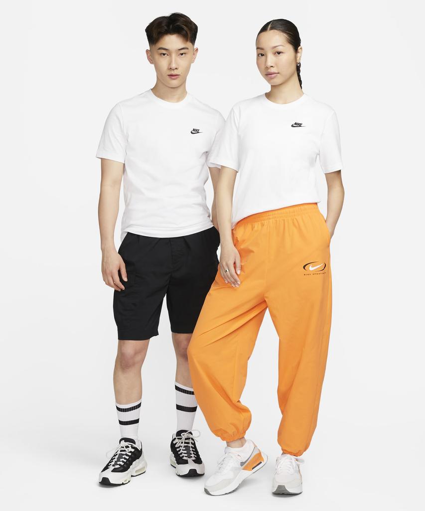 NIKE Sportswear Club T-Shirt M - White:Black / Ar4999-101