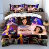 Pop Art Style Celebrity Design Bedding Duvet Cover Set Duvet Cover Pillowcases  (1*Duvet Cover 2*Pillowcases, Without Duvet Insert)