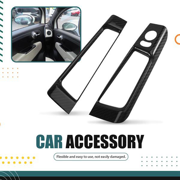 Carbon Fiber Lift Switch Panel for Fiat 500 Abarth 595/695 (08-24)