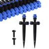 10pcs Irrigation Spray Nozzle 180° Rotatable Adjustable Sprinkler Irrigation Spray Head Suitable For Home Garden Watering System