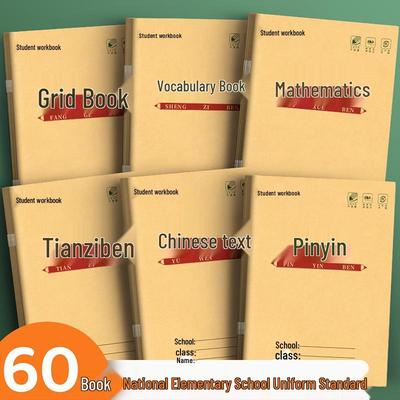 Kindergarten Pinyin Tian Zi Ge Writing Notebook for Students
