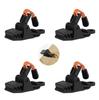 Natiform Tent Clip, Super Strong, Small, 4 Pieces, Camping Alligator