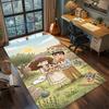 Crayon Shin-chan Large Gamer Rug Non Slip Washable Area Mat Bedroom Home Floor Decor