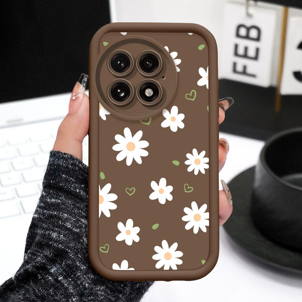 Floating Daisies Phone Case For Oneplus 15 15R 13 13T 12 12R 11 11R 10R Nord CE 5 4 3 2 Lite 4G 5G Staircase Soft Cover