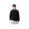Li Ning X Jackie Chan Collaboration Kung Fu Series Comfortable Casual Windproof Breathable Loose Solid Color Jacket Men Jacket Black AFDUA49-2