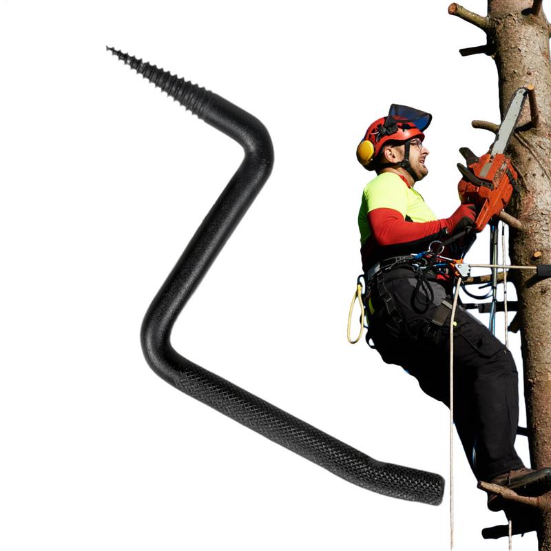Tree Climbing Steps 20.7cm/8.15 inches Outdoor Hunting Tree Mount 705lbs Climbing Tree Stand Slip-Resistant Self-Tapping Screw