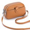 Women's Genuine Leather Mini Crossbody Bag - Large Capacity, Fashionable Phone & Mommy Bag