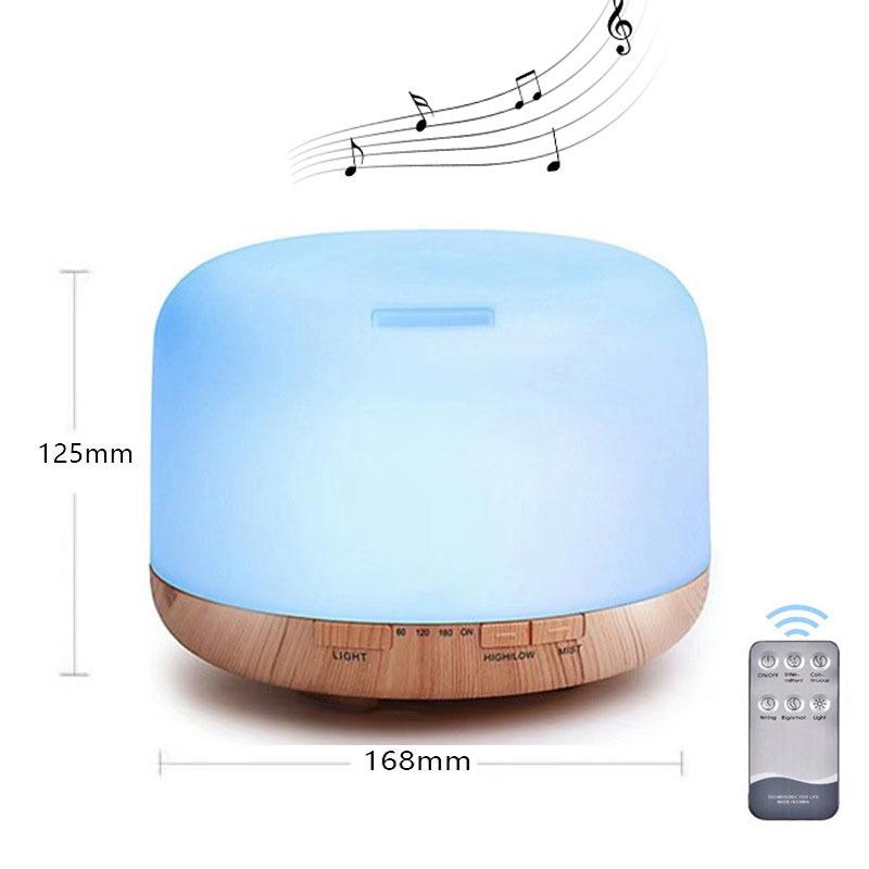 "MUJI Ultrasonic Humidifier: 500ml Aromatherapy, USB-Powered, High Fog Capacity Home Appliance"