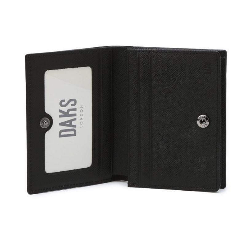 Daks Edinburgh Pvc Check Black Card Case Dbho6ee41bk