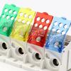 Multiple Output Electrical Enclosures DIN Rail 8 Terminals Port Brass Contacts Sturdy Plastic Housing Daily Use