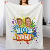 Vlad niki Kuscheldecke Modernes Design Weiche Decke für Heimdekoration