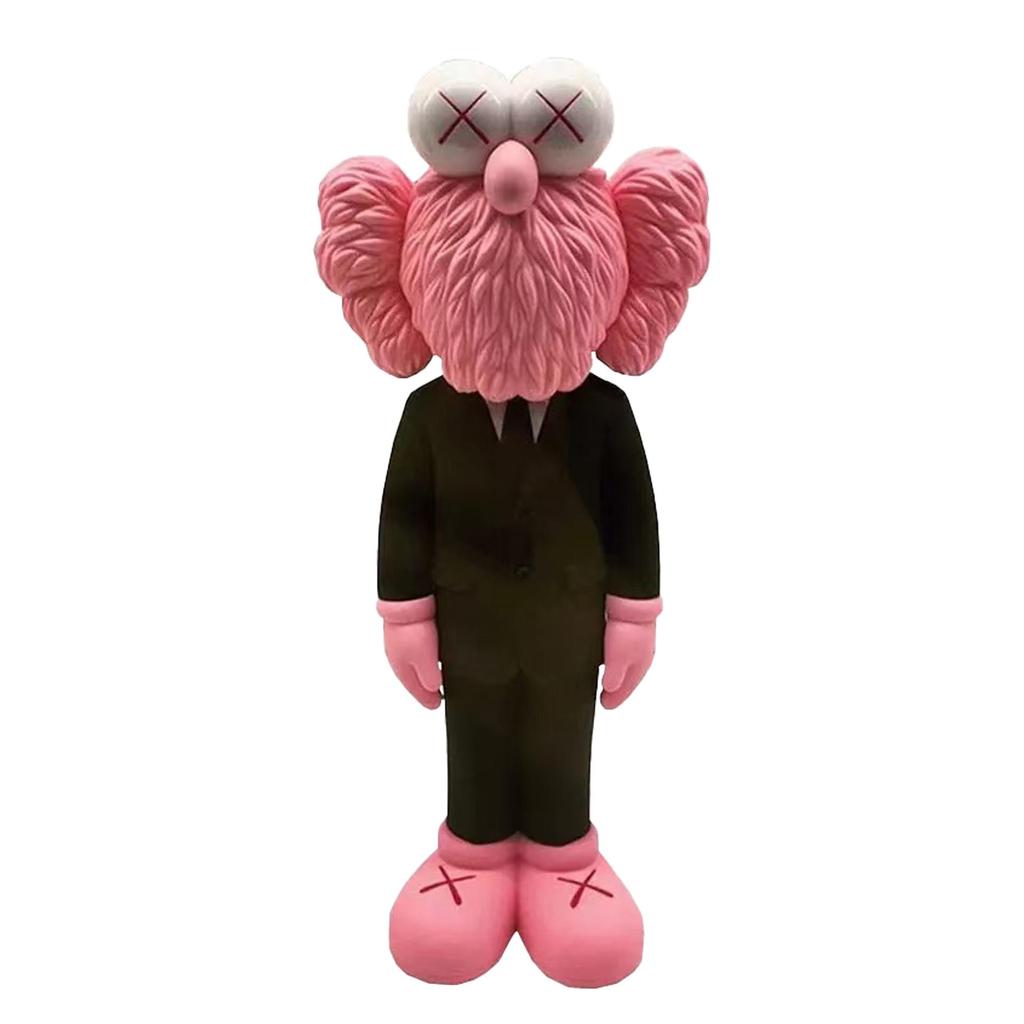 Kaws Semi-Dissected Bear Figure Ornament - Trendy Decorative Toy for Living Room Collection Gift