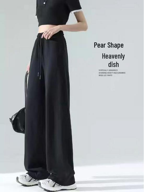 High-Waisted Wide-Leg Summer Pants: Women's Casual Loose Fit, 2026 New American Style