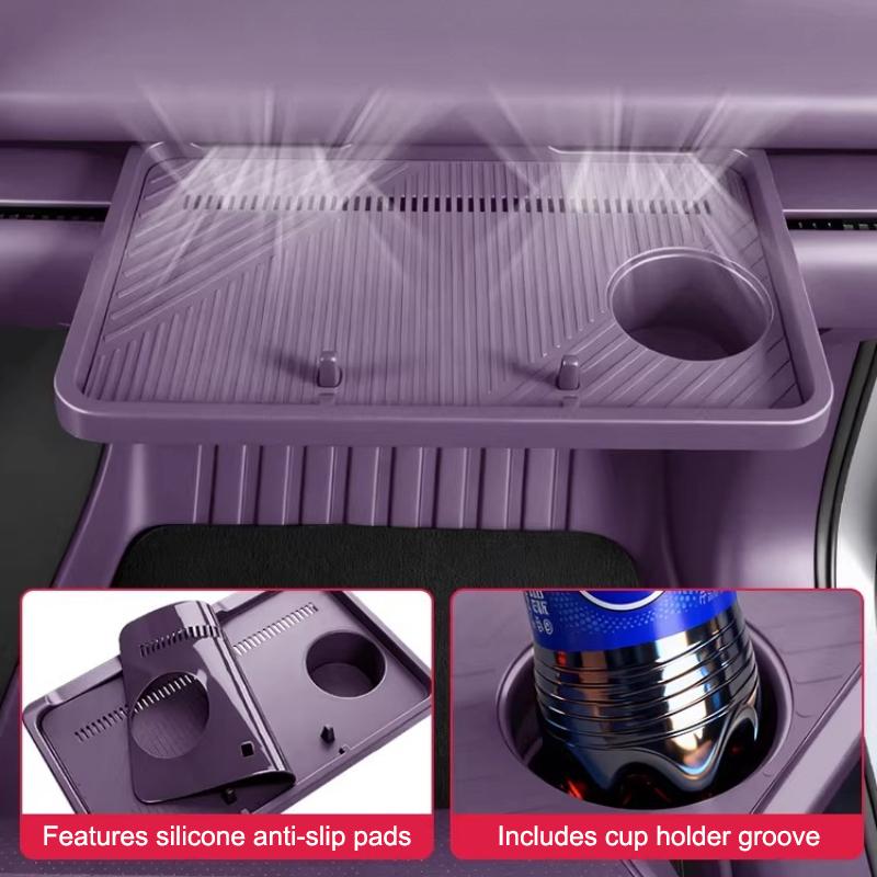 For Leapmotor C10 C11 C16 B10 B01 Lafa 5 Co Pilot Multifunctional Desk Silicone Anti-Slip Storage Box Auto Interior Accessories