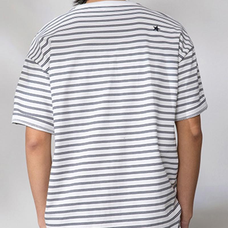 Converse STripe Logo Loose FiT T shirT Ucj690 W2y