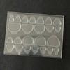 Adhesive Tabs Transparent False Nail Stickers Fake Nail Tips Double-Sided Tapes Toenails Jelly Tape