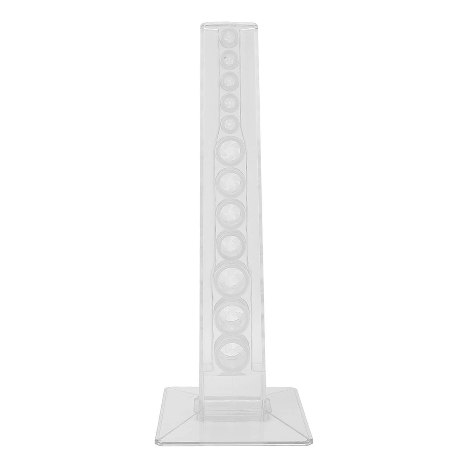 Acrylic Pen Display Stand Flexible Keep Tidy Multifunctional Eyebrow Pen Stand for