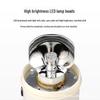 Rotating Strobe Warning Light with Sound Alarm (220V, 24V, 12V) LTE1101J