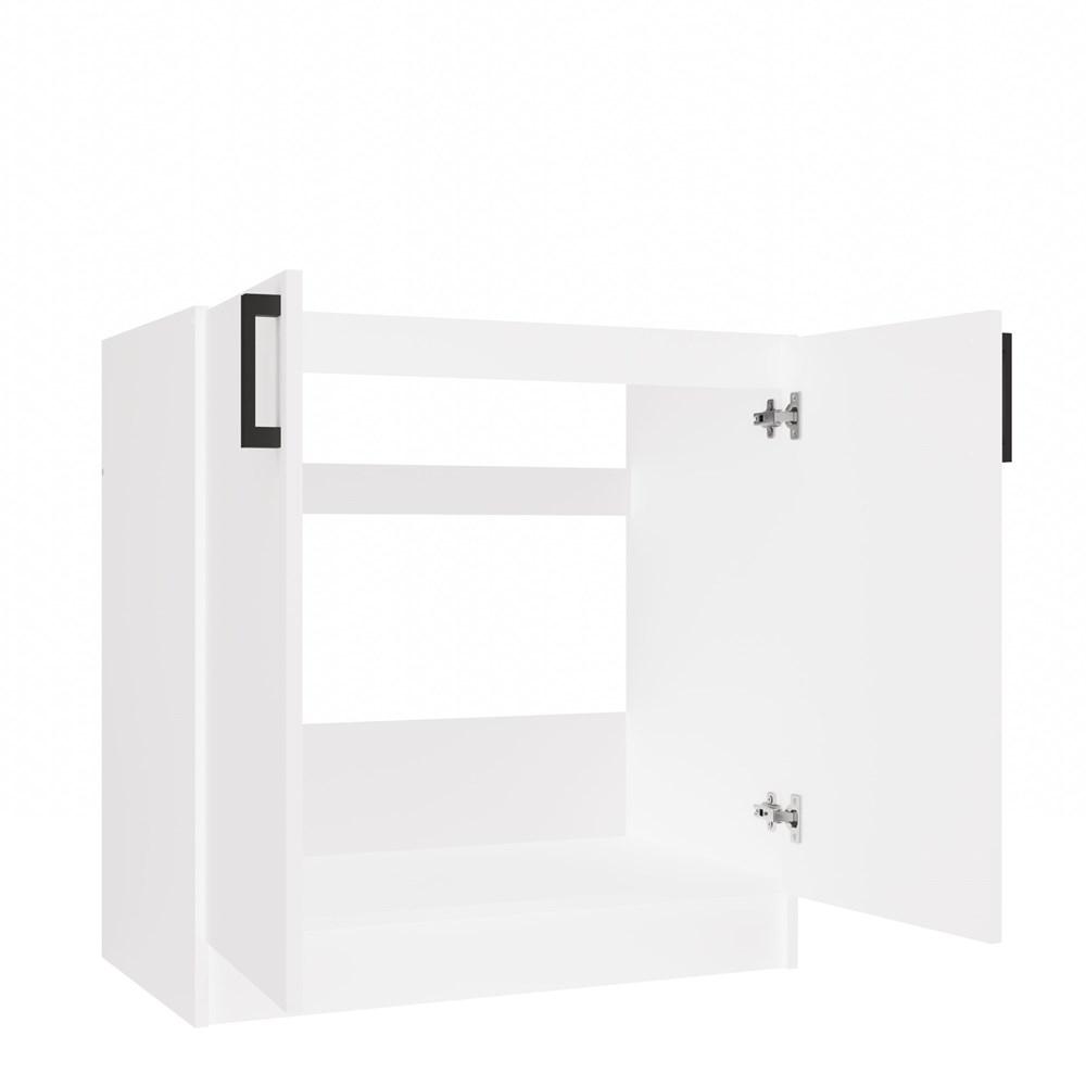 Lower Kitchen Cabinet Katia D-80 White