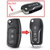 KEYYOU 3 Buttons Modified Flip Folding Remote Control Car Key Shell For Ford Focus 2 3 Mondeo Fiesta Galaxy C-MAX Key Fob Case