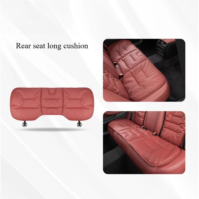 Nappi Leather Universal Premium Car Seat Cushion Breathable All-Season Comfort New Car Seat Covers Seat Accessories