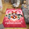 Custom 1Pc Powerpuff Girls Rainbow Rug Office Carpet Indoor Outdoor Entrance Doormat Nonslip Soft And Comfortable Living Room D491514