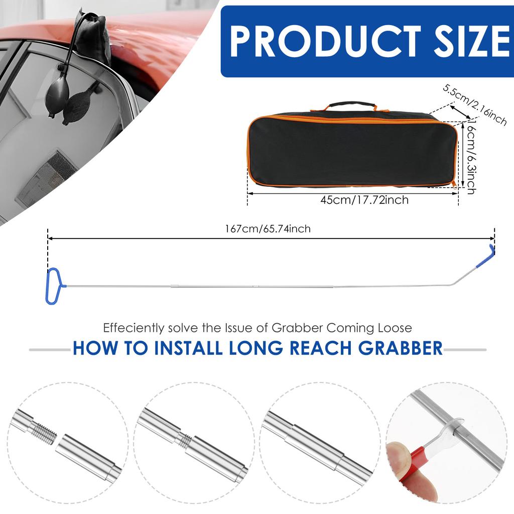 22Pcs Portable Automotive Tool Set Universal Auto Repair Tool Set Safe Automotive Interior Trim Removal Tool Kit Car Tool Kit