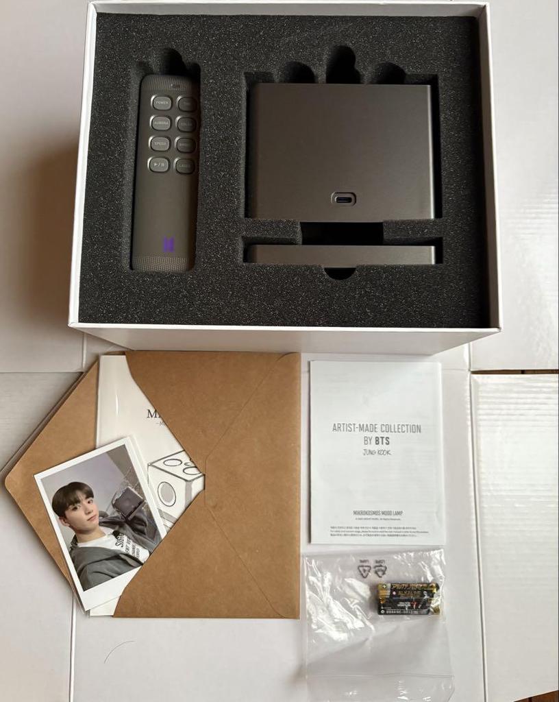 [USED] Sold Out May Limited Edition BTS Jungkook MIKROKOSMOS Mood Lamp