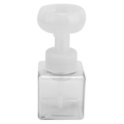 250ml Schuimpompfles Draagbaar Navulbaar Herbruikbaar Bloemvormige Vloeibare Zeepdispenser(Transparant )