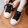 2025 autumn new leather muffin thick baseplate shoes women's retro versatile senior sense sports and leisure white shoes
