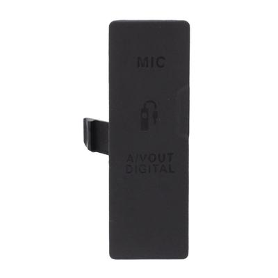 Kamera USB Türabdeckung Schwarz DC in Videoausgang Schnittstellenschutz Gummi Bodenabdeckung für 550D