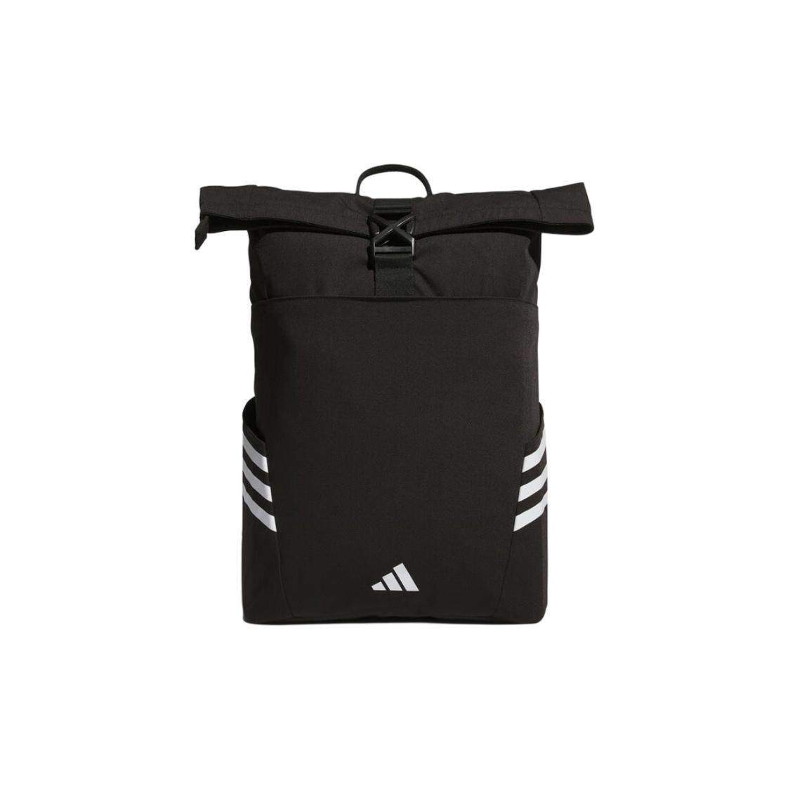 Adidas Polyester Backpack Medium Mens Black One Size чёрный