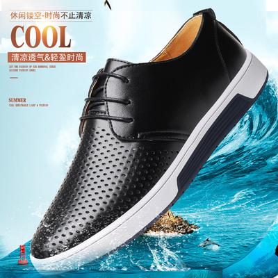 Foreign Trade Shoes Men's Casual Board Shoes Large Size Fashion Hollow Sports Style Men's Shoes New Breathable Single Shoes 48
