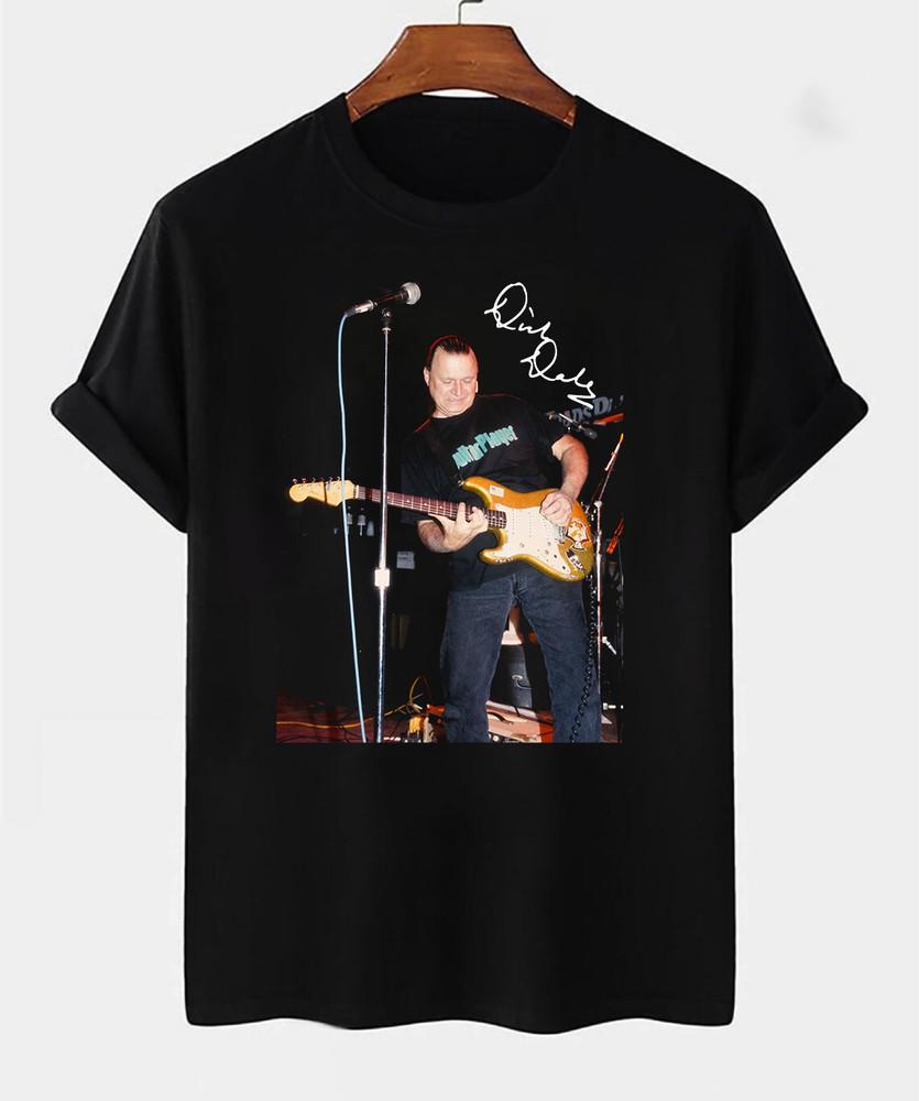 Dick Dale Concert Signed Men T-shirt Black Tee All Sizes BL015 Unisex T-Shirt