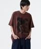 Nasttingijeubeleoldaenmi Vintage Artwork Tee_Brown